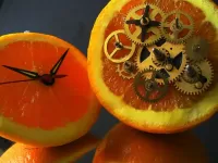 Jigsaw Puzzle Orange watch