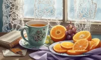 Слагалица Orange tea
