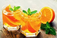 Пазл Апельсиновый напиток