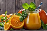 Quebra-cabeça Orange juice