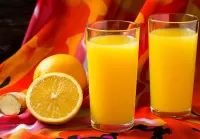 Пазл Апельсиновый сок