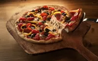 Jigsaw Puzzle Delicious pizza