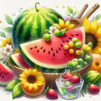 Слагалица Watermelon