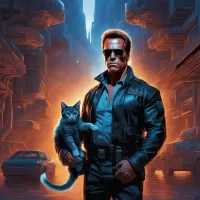 Слагалица Arnold and cat