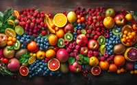 Jigsaw Puzzle Assorted fruits