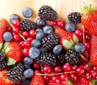Rompecabezas Assorted berries