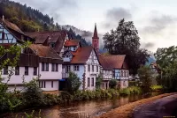 Quebra-cabeça Austrian village
