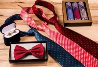 Jigsaw Puzzle Bow tie and ties