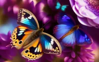 Bulmaca butterflies