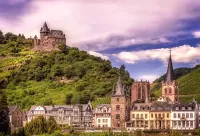 Quebra-cabeça Bacharach, Germany