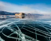 Пазл Байкальский лед