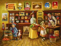 Jigsaw Puzzle Grocery store