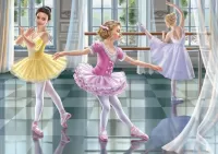 Quebra-cabeça Ballerinas