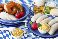 Quebra-cabeça Bavarian sausages