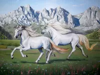 Zagadka Running horses
