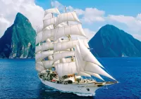 Слагалица White sails