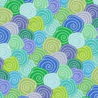 Puzzle White swirls