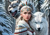 Slagalica White Wolf