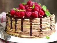Слагалица Pancake cake