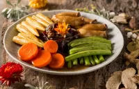 Zagadka Dish with vegetables