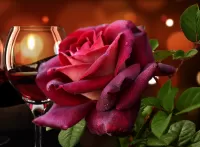 Rompicapo Rose glass