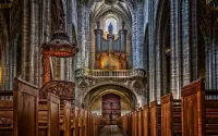 Quebra-cabeça Bourg-en-Bresse Cathedral
