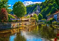 Jigsaw Puzzle Brantome France