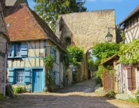 Quebra-cabeça Breton village