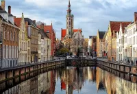 Puzzle Bruges, Belgium