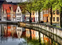 Quebra-cabeça Bruges Belgium