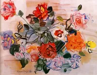 Jigsaw Puzzle Bouquet of watercolors