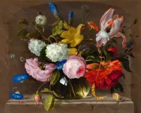 Rompecabezas Bouquet in a vase