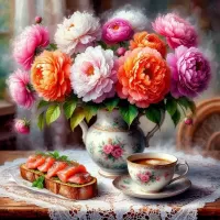 ジグソーパズル 魚のサンドイッチ