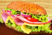 Quebra-cabeça A ham sandwich