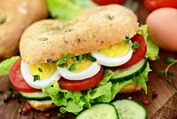 Bulmaca Egg sandwich