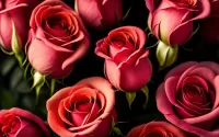 Jigsaw Puzzle rose buds