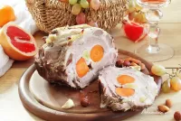 Jigsaw Puzzle Boiled pork with carrots
