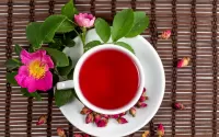 Пазл Чай и цветы
