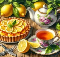 Пазл Lemon tea