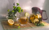 Слагалица Tea with lemon