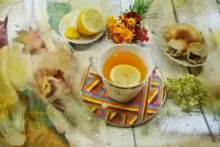 Zagadka Tea with lemon