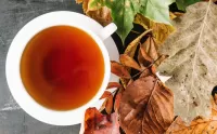 Bulmaca Tea with autumn