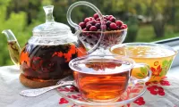 Zagadka Tea with berries
