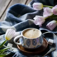 Zagadka Cup of cappuccino