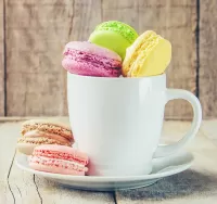 Quebra-cabeça Cup with cookies