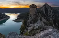 Jigsaw Puzzle Chapel in Catalonia