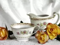 パズル Tea roses