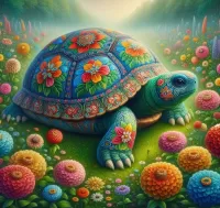 Jigsaw Puzzle Turtle