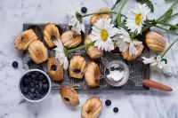 Bulmaca Blueberry muffins