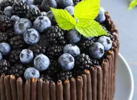 Zagadka Blueberry blueberry with mint